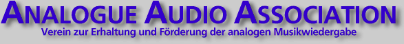 Analogue Audio Association - www.AAAnalog.de